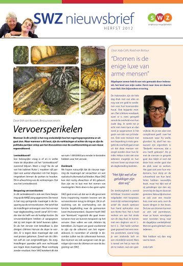 Elly van der Heyden - SWZ