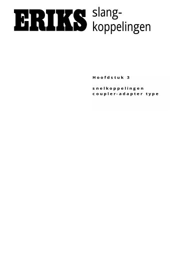 slang- koppelingen - Eriks+Baudoin