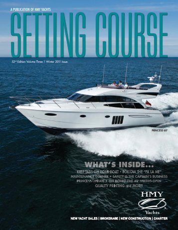 Setting Course - HMY Yachts - HMY Yacht Sales