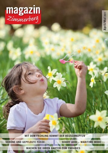 Ausgabe April/Mai 2011 - Zimmerberg-Magazin