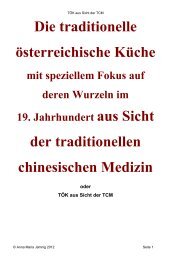 Die traditionelle österreichische Küche mit speziellem Fokus auf