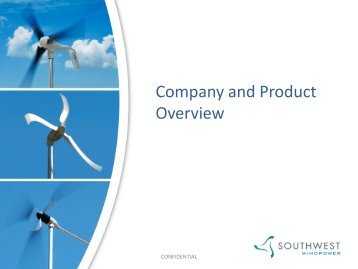 company profile and product information - EnerzyTech