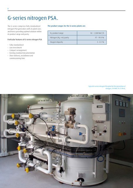 Nitrogen Generation by Pressure Swing Adsorption - Linde-India