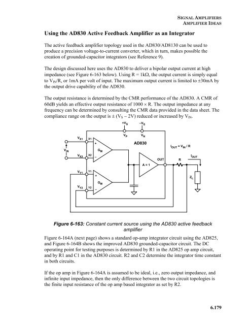 OP AMP APPLICATIONS If th Circuit Diagram