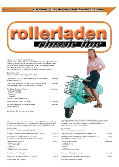 der rollerladen katalog tuning & classic parts - AoNSC