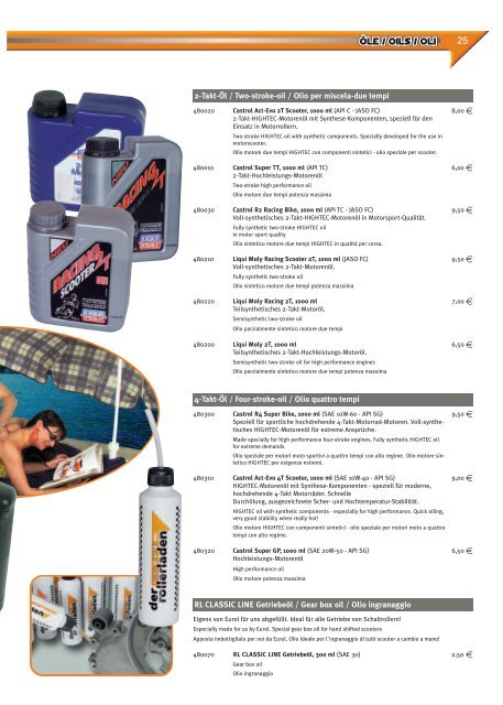 der rollerladen katalog tuning & classic parts - AoNSC