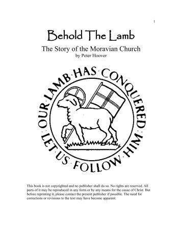 Behold The Lamb - Elmendorf Books