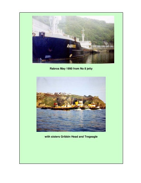 Name of Vessel in Fowey Cannis - Fowey Harbour