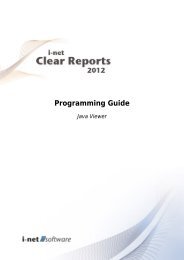 Viewer Programming guide - I-net Software