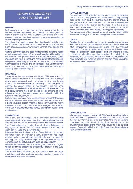 Objectives & Strategies.pdf - Fowey Harbour