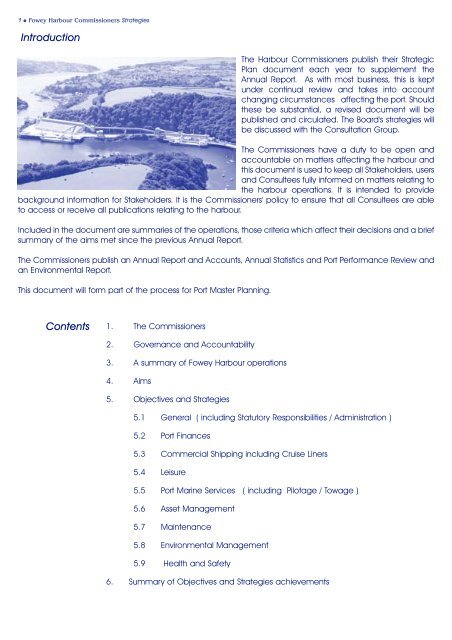 Objectives & Strategies.pdf - Fowey Harbour