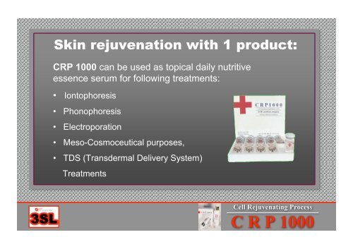 Product Presentation: CRP 1000
