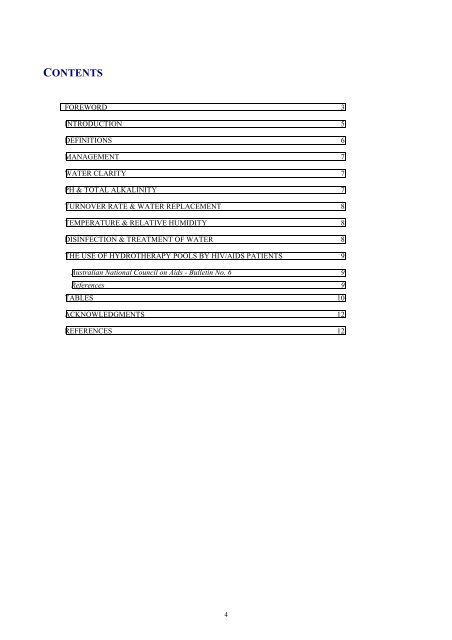 Standard for the Operation of Swimming Pools and Spa ... - SA Health