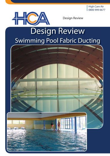 Swimming Pool - Fabric duct