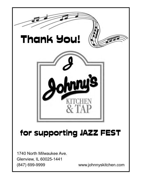 2011 Jazz Fest Program - Glenbrook