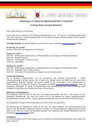 Einladung zur 8. Deutschen Meisterschaft 2011 im SwinGolf in ...