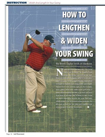 Width And Length In Your Swing HOW TO - Brett Taylor Golf