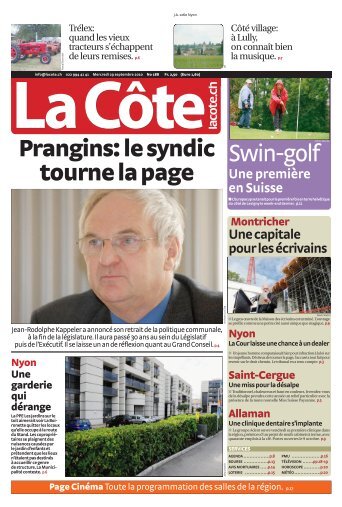 Swin-golf Prangins:lesyndic tournelapage