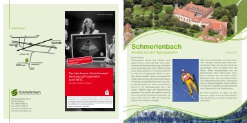 PDF herunterladen - Veranstaltungen - Schmerlenbach