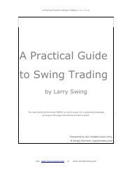 To all those who did not dedicate - The Swing Trading Guide