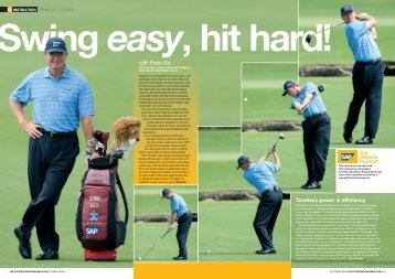 Timeless power & efficiency with Ernie Els