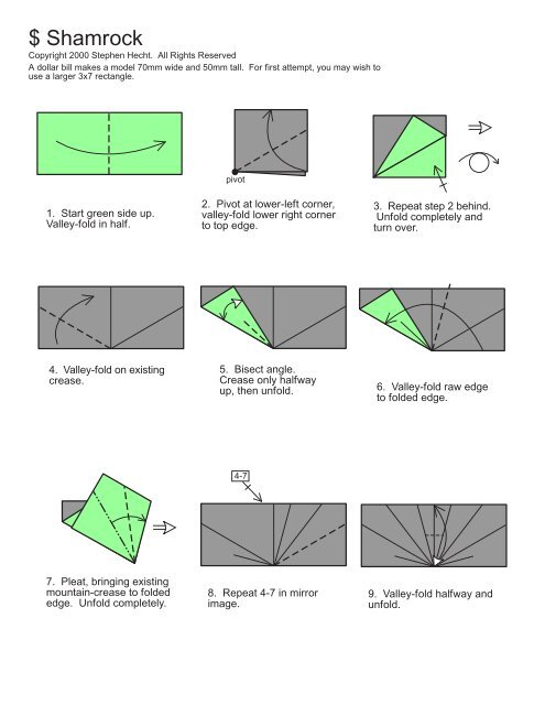 Origami Valley and Mountain Folds - How to make Origami Valley and Mountain  Folds