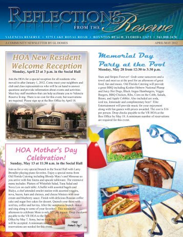 the newsletter. - GL Homes