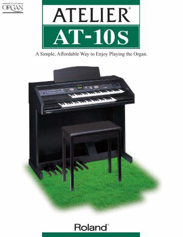 Download AT-10S Brochure (PDF) - Roland