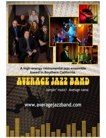 Press Kit AJB - Average Jazz Band