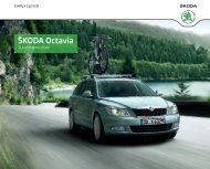 Octavia Zubehör Preisliste[PDF] - Skoda