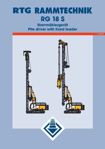 RG 18 S - RTG Rammtechnik GmbH