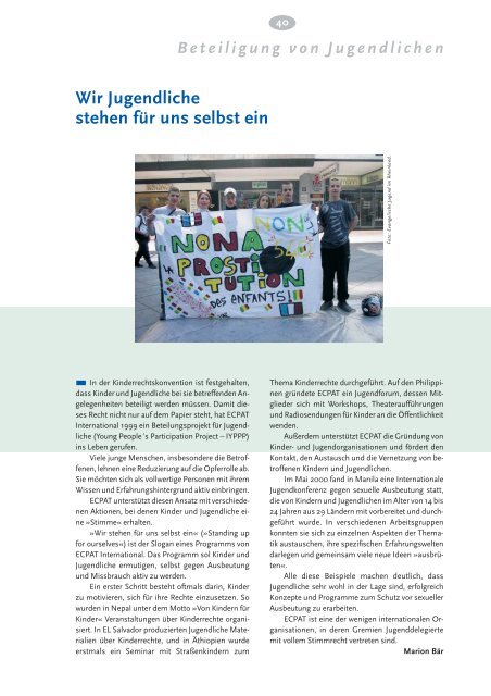 Kinder - ECPAT Deutschland e.V.