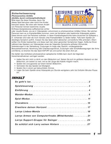 Leisure Suit Larry - Magna Cum Laude
