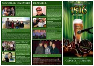 november-dezember dezember - Brauhaus 1516