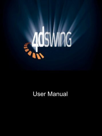 User Manual - 4DSwing