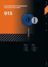 Doppelflügel-Rückschlagklappen Dual plate check valves - AWS ...