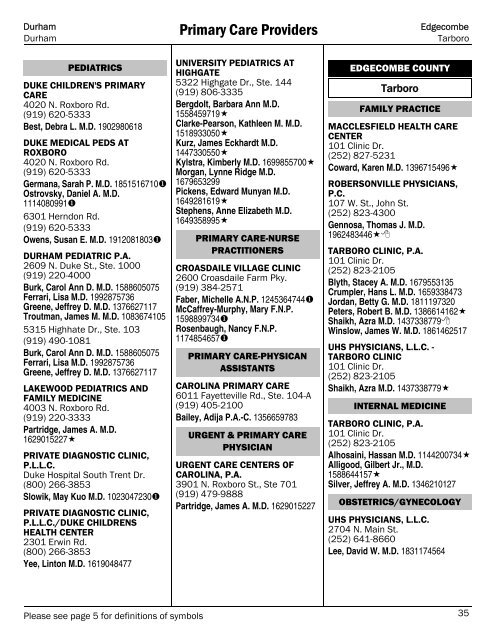 2013 provider directory - 82 counties_june rev.sv - Blue Cross and ...