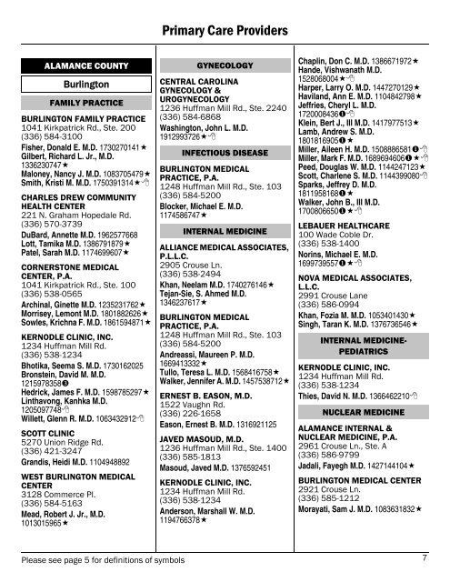 2013 provider directory - 82 counties_june rev.sv - Blue Cross and ...