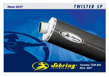 News 40 2007 Yamaha TDM 900 ab 02 _ inkl. Mod. 07_ ... - Sebring