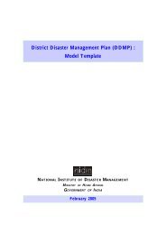 Earthquake Risk Mitigation - NIDM