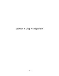 Section 3 (Crop Management)