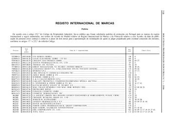 REGISTO INTERNACIONAL DE MARCAS