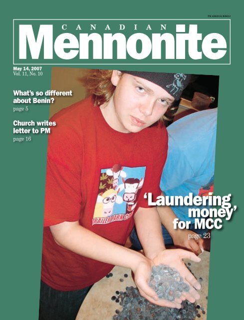 'Laundering - Current Issue - Canadian Mennonite