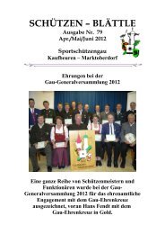 Nr. 79 - Sportschützengau Kaufbeuren-Marktoberdorf