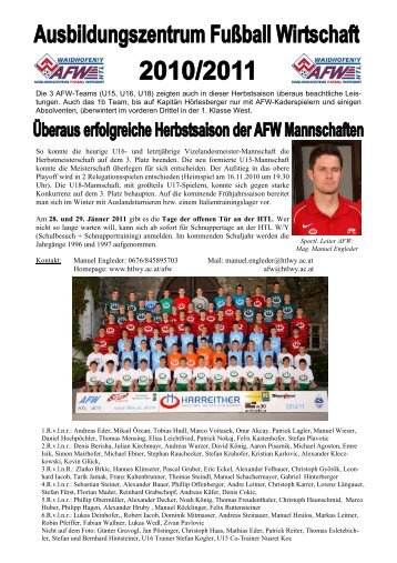 AFW-Beilage (Stadionzeitung)