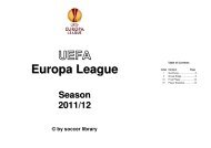 UEFA Europa Leaguee Season 2011/122 © by soccer library
