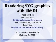 Rendering SVG graphics with libSDL - SVG Open