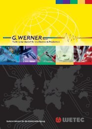 wetec 2012/13 - G.Werner GmbH