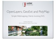 OpenLayers, GeoExt, PolyMaps and SVG - SVG Open