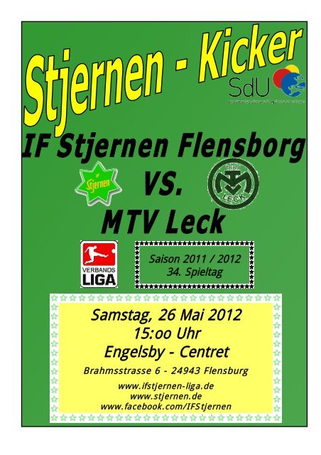 MTV Leck - IF Stjernen Ligamannschaft